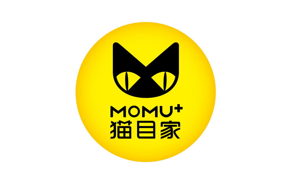 隱形眼鏡連鎖品牌LOGO升級-貓目家MOMU企業(yè)形象設(shè)計(jì)